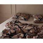 Vallila Makeba satiinipussilakanasetti beige 150x210 cm