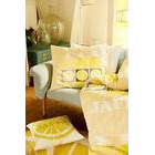 Vallila Sitrus koristetyynynpäällinen yellow 43x43 cm