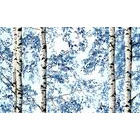 Vallila Vihtapuu sivuverho 140x250 cm blue