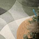 Virtaus plyysimatto vihreä