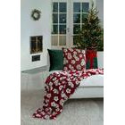 Winteria Helleborus koristetyyny punainen 45x45 cm