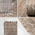 Zagora 4512 sileäksi kudottu matto beige