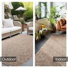 Zagora 4512 sileäksi kudottu matto beige